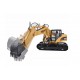 Huina 1550 1/14 RC Excavator with Die Cast Bucket Kit RTR