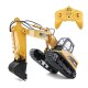 Huina 1550 1/14 RC Excavator with Die Cast Bucket Kit RTR