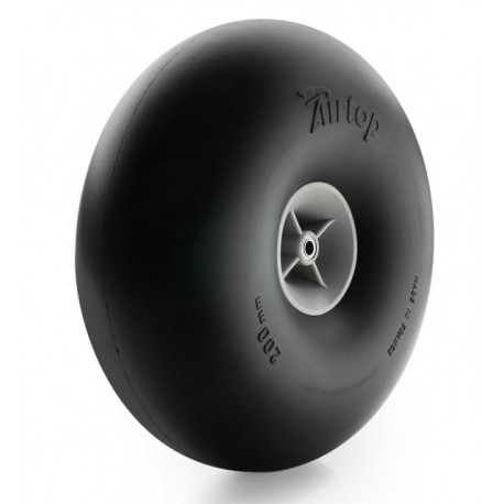 Topmodel Airtop Pneumatic Balloon Wheel D200 mm Pair with Bearings