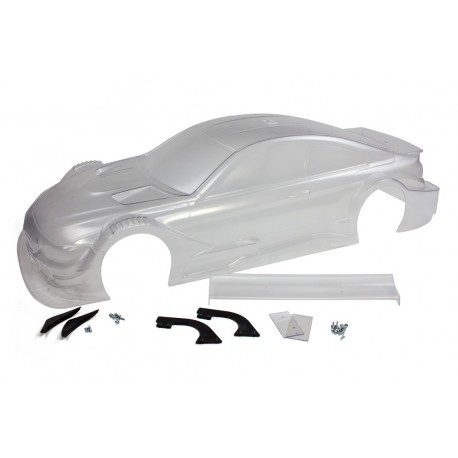 FG BMW M4 1/5 Body Shell for 530/535 mm Wheelbase Clear