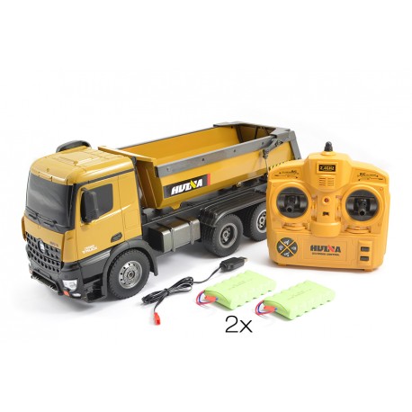 Huina 1573 1/14 RC Metal Dump Truck RTR