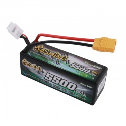 Gens Ace Bashing Series 5500mAh 14.8V 50C 4S1P HardCase Lipo Battery Pack with XT90