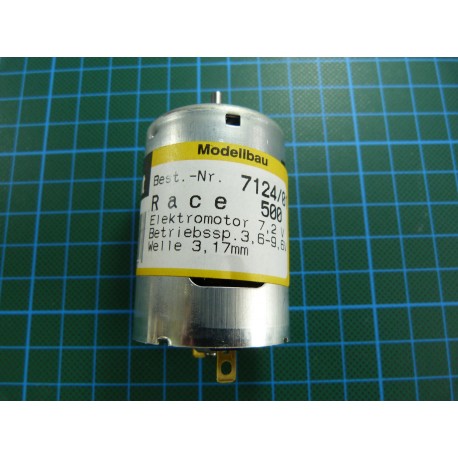 Aero-Naut Geared Motor with RACE 500 7,2V