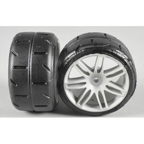 FG 08432 - Rear tires type A glued (2p)