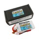 Gens Ace Soaring 450mAh 7.4V 30C 2S1P Lipo Battery Pack with JST-SYP plug