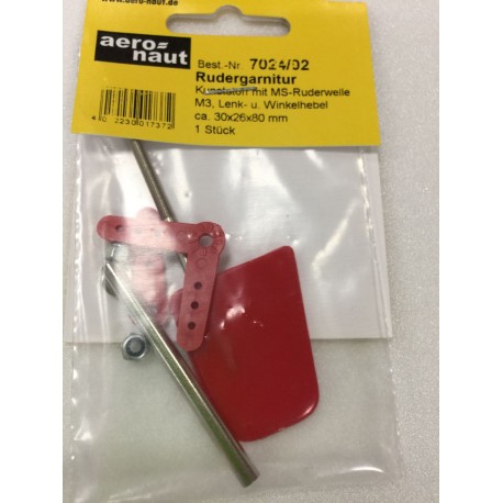 Aero-Naut Boat Rudder 30x26mm