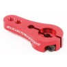 Robitronic Servo Arm Alu 25Z Red Short