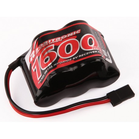 Robitronic NiMH Battery 1600mAh 3+2 cells 2/3A for RX