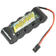 Voltz 1600mAh 6.0v NiMH Receiver Pack Straight Battery (JR Plug)