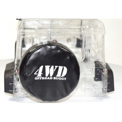 Absima Spare Wheel with Cover (96mm)