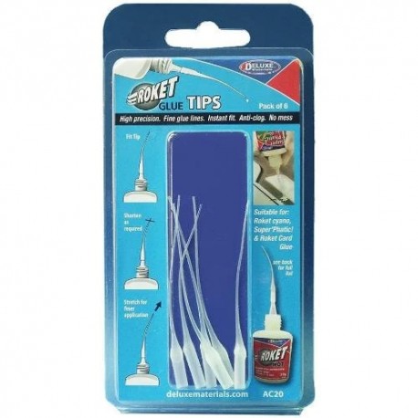 Deluxe Model Roket Glue Tips
