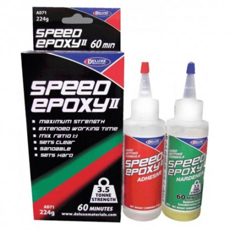 Deluxe Model Speed Epoxy II 60 min 224g