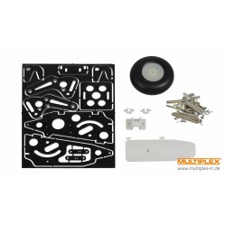 Multiplex Retractable Undercarriage Lentus (kit with Ø70mm wheel)