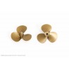 Aero-Naut 3-blade Boat Propeller 35mm / M4 Right