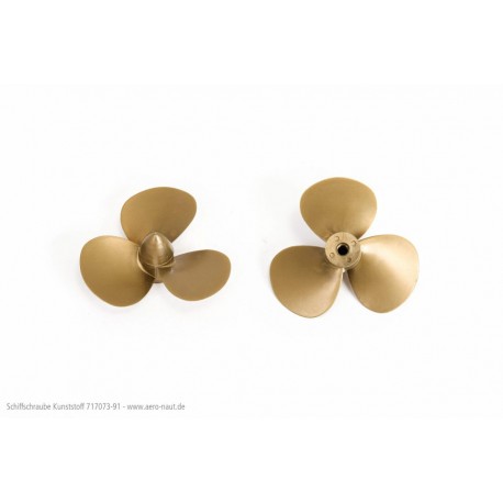 Aero-Naut 3-blade Boat Propeller 40mm / M4 Right