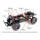 Tamiya Toyota Land Cruiser 40 Black Special CC-01 Kit