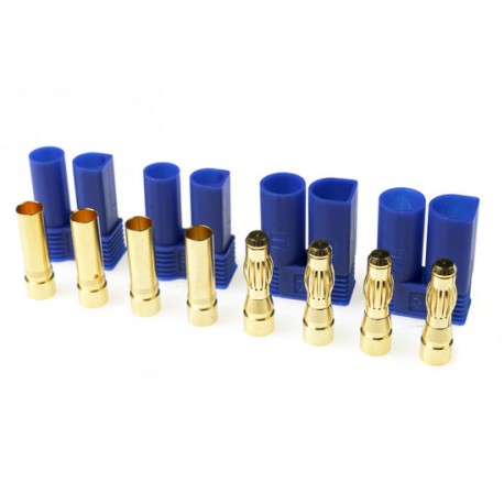 G-Force Connector Ec-5 Gold Plated Male + Female (2 Pairs)