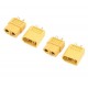 G-Force Connector XT-60 Gold Plated Male + Female (2 Pairs)