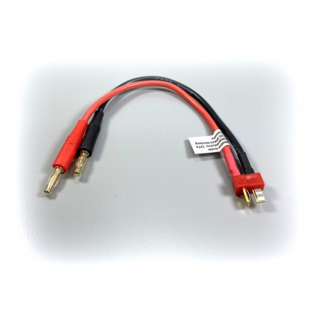Absima Charging Cable Pin Plug to T-Plug (Deans)