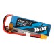 Gens Ace 1600mAh 7.4V 45C 2S1P Lipo Battery Pack with XT60 Plug