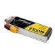 Tattu 2300mAh 11.1V 45C 3S1P Lipo Battery Pack with XT60