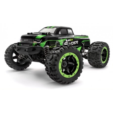 Blackzon Slyder ST 1/16 4WD Electric Monster Truck Green