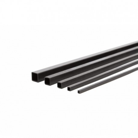 Aero-Naut Carbon Fibre Square Tube 10/8.5 x 1000mm