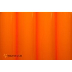 Oracover - Fluorescent signal orange L- 60cm x C- 2m