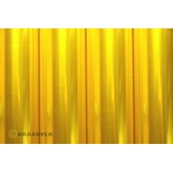 Oracover - Transparent yellow L- 60cm x C- 2m