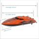Joysway Offshore Lite Warrior V3 Small RC Speed Boat RTR