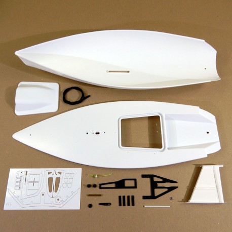 Hacker Set of Hull Parts for New Micro Magic