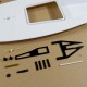 Hacker Set of Hull Parts for New Micro Magic