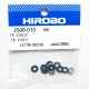 Hirobo Flat Washer 3 x 9 x 1T (10 pcs)