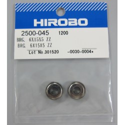 Hirobo Bearings 6X10X3mm