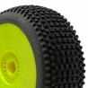 Procircuit Tire 1/8 Buggy Road Runner P3 (Medium) Pre-Mounted Yellow (2Pcs.)