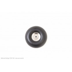 Aero-naut Roda de Borracha com Aro em Alumínio 76/4mm