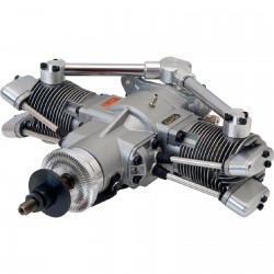 Motor Saito FG-41TS 41cc 4-Stroke Gas Twin-Cylinder Engine