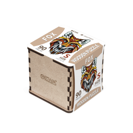 EWA Owl (S) Colorful Classic Wooden Puzzle