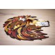 EWA Lion (S) Colorful Classic Wooden Puzzle