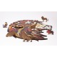 EWA Lion (S) Colorful Classic Wooden Puzzle