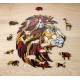 EWA Lion (S) Colorful Classic Wooden Puzzle