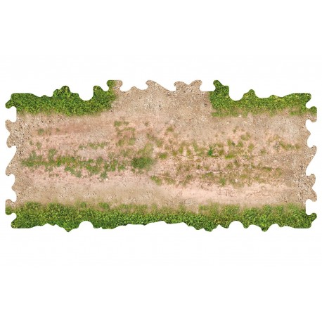 Toys WD 2x T-junction with Grass for 1/24 1/18 RC Crawler Park Circuit