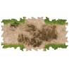 Toys WD 2x Crossing with Puddle of Water for 1/24 1/18 RC Crawler Park Circuit