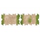 Toys WD 2x Dirt and Grass Quarter Straights for 1/24 1/18 RC Crawler Park Circuit