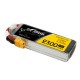 Tattu 2300mAh 11.1V 75C 3S1P Lipo Battery Pack with XT60