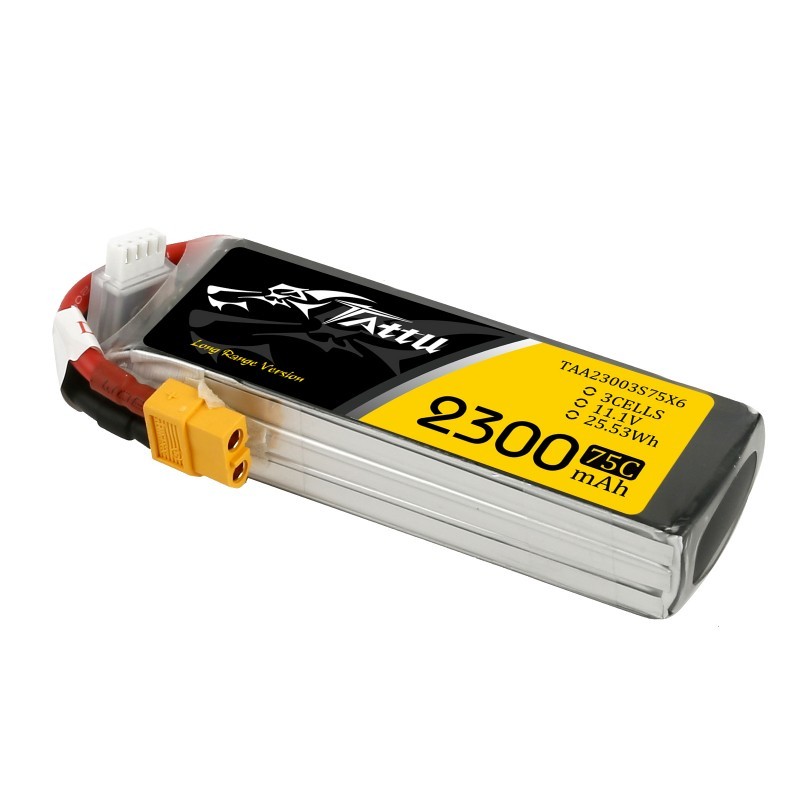 thumbnail image 2 of NHX Muscle Pack 3S 11.1V 7600mAh 75C Lipo Battery – With XT60 & Traxxas Adapter For 1/8 1/10 RC 2 of 3