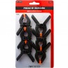 Dismoer Mini Pinças de Aperto 60mm, 6 Pcs