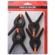 Dismoer Mini Pinças de Aperto 90mm, 4 Pcs