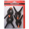Dismoer Mini Pinças de Aperto 90mm, 4 Pcs