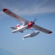 FMS 1400mm Piper J-3 Cub V4 with Floats & Reflex V2, PNP